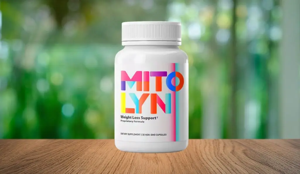 Mitolyn bottle, a premium anti-aging supplement for cellular rejuvenation and vitality. This image links to the Mitolyn product sales page.