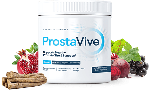 ProstaVive: A natural solution to support prostate health and improve well-being. Discover key ingredients, benefits, and how it can help you.